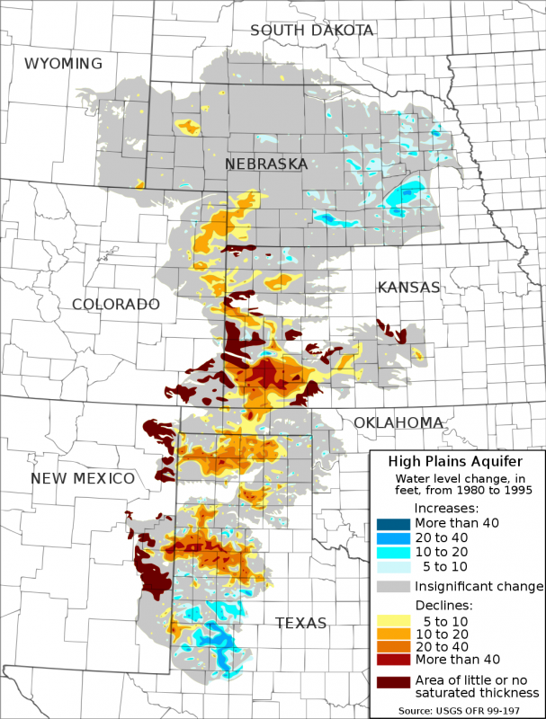 Ogalalla changes map