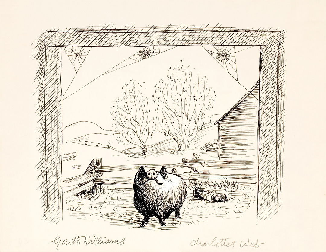 Wilbur illustration by Garth Williams