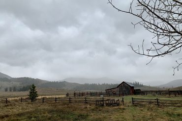 Ranch in high country Colorado