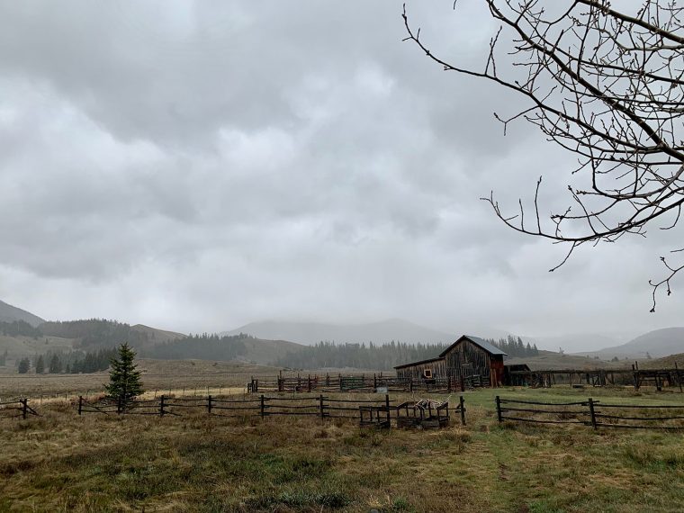 Ranch in high country Colorado