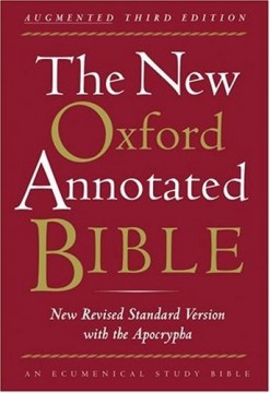 New Oxford Annotated Bible, cover