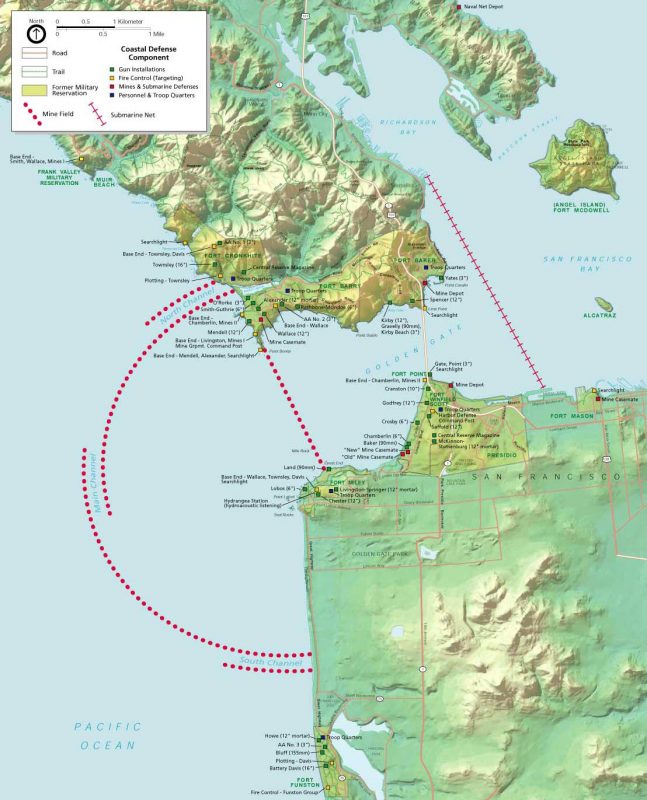 Bay Area coastal defense map