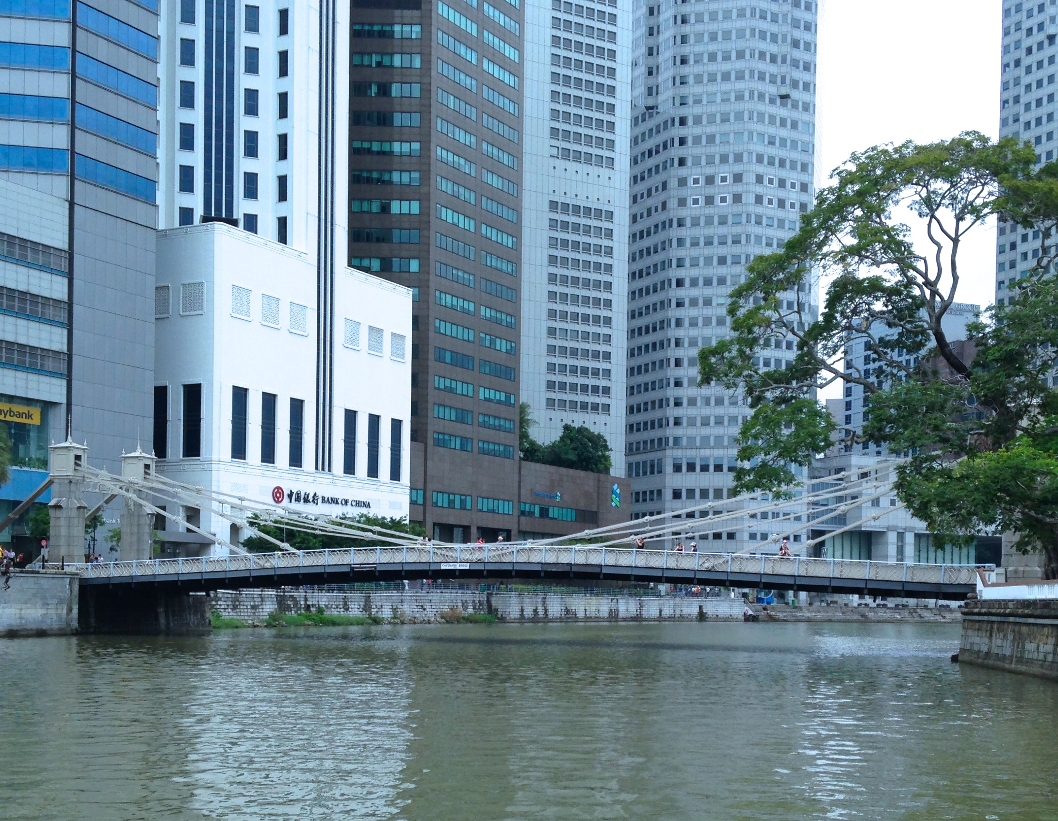 Singapore's rain water catchments are surrounded by city . . .