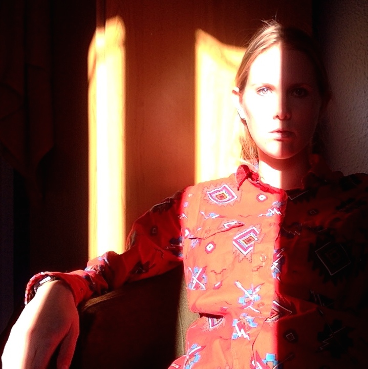 self portrait in shadow
