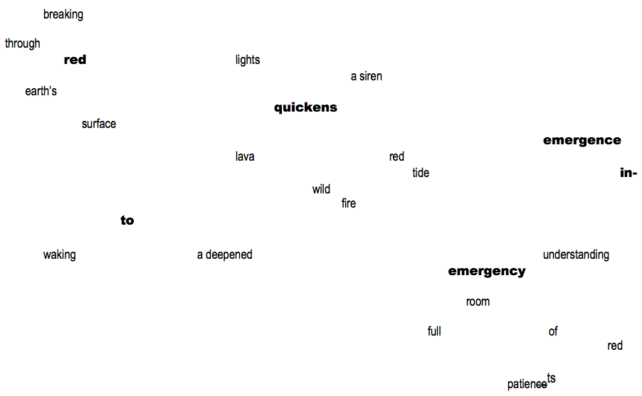Poem 1 by Jody Gladding