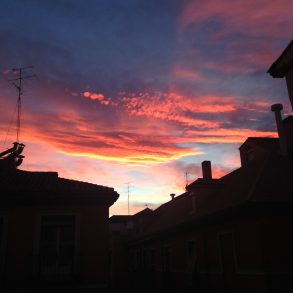 Sunset from my balcony