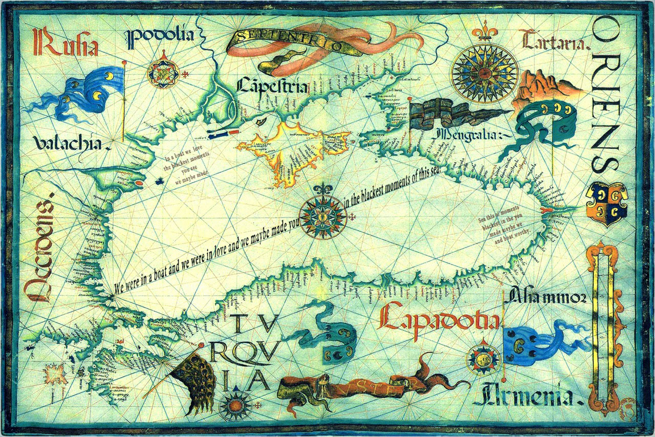 Black Sea Maybe, a modified map