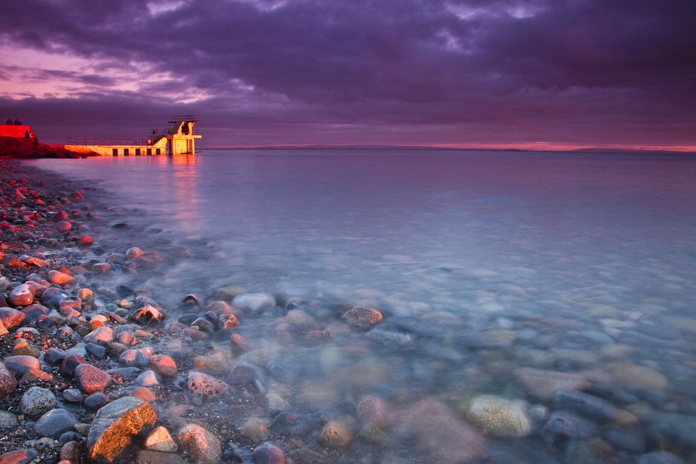 Photo of Galway Bay as viewed from the Promenade by Anthony Patrick Saoud, courtesy Shutterstock.