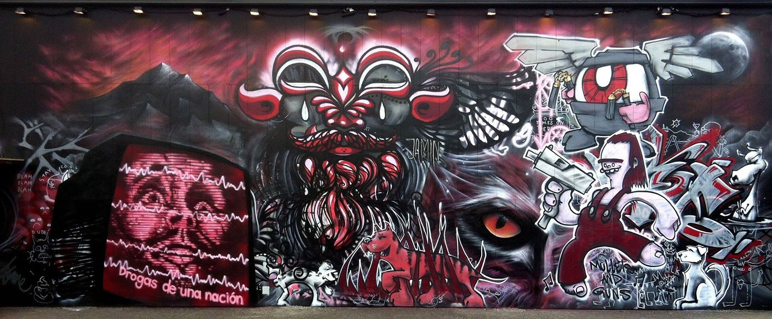 Mural by Jake Seven.