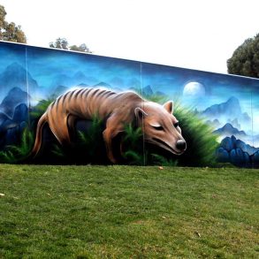 Mural by Jake Sevens.