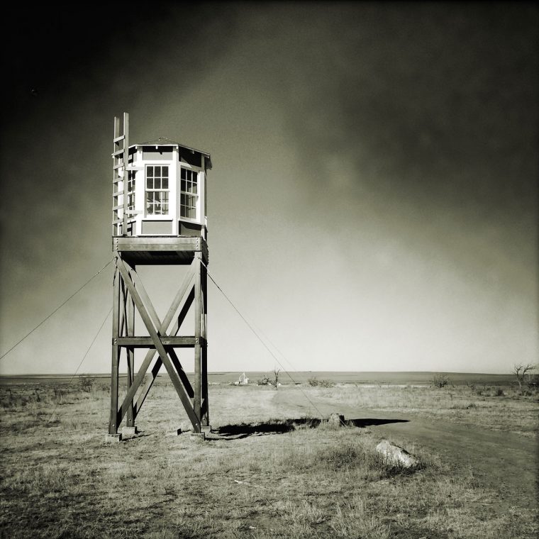 Amache guard post. Photo by Sarah Skeen.