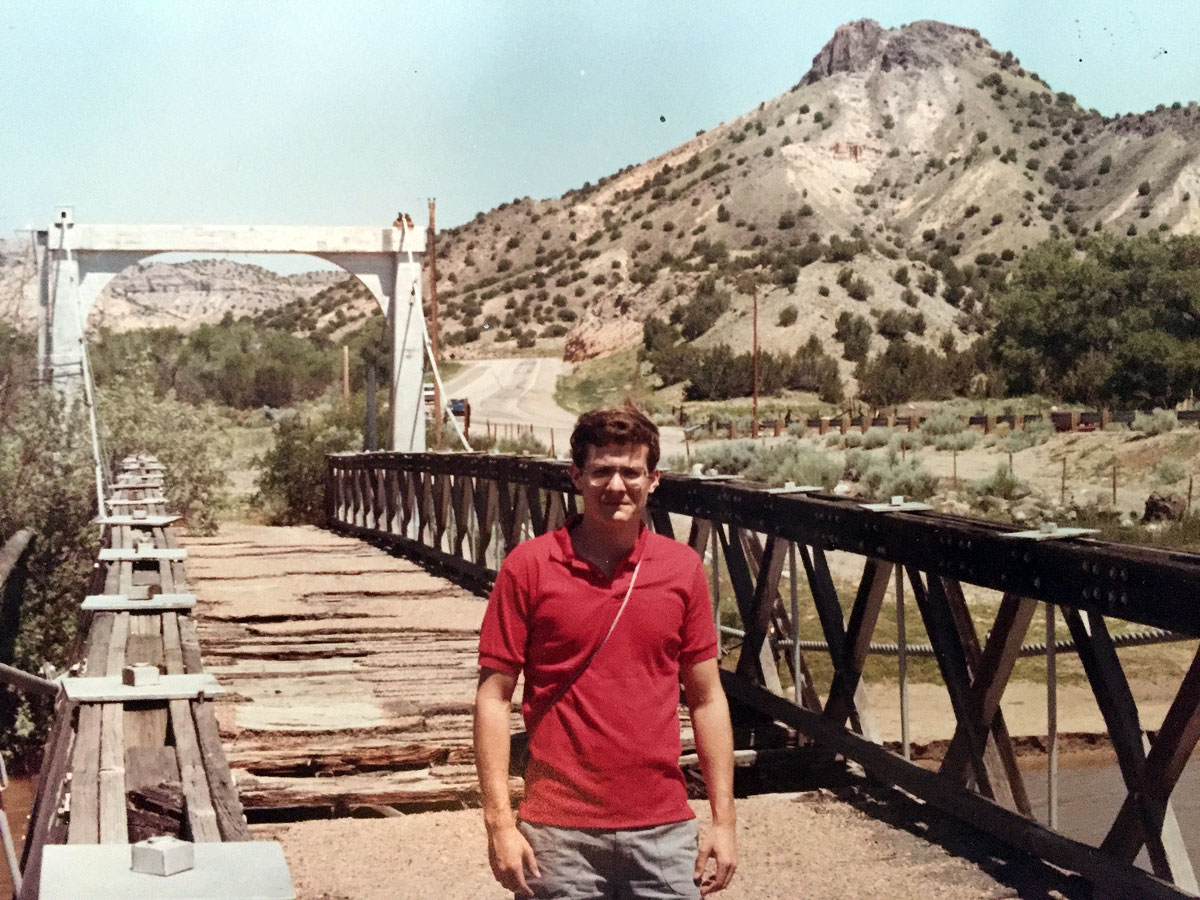 John Canaday in Los Alamos