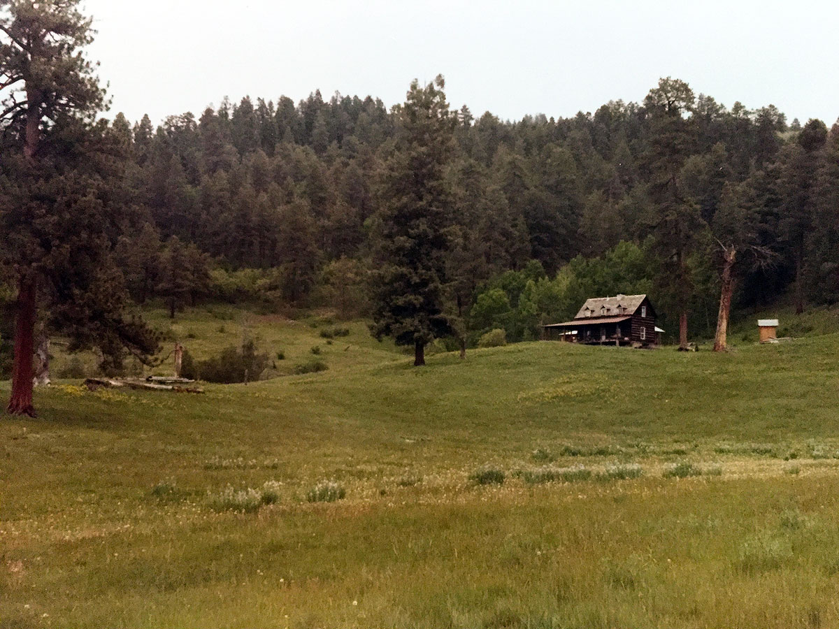 Oppenheimer's cabin in New Mexico