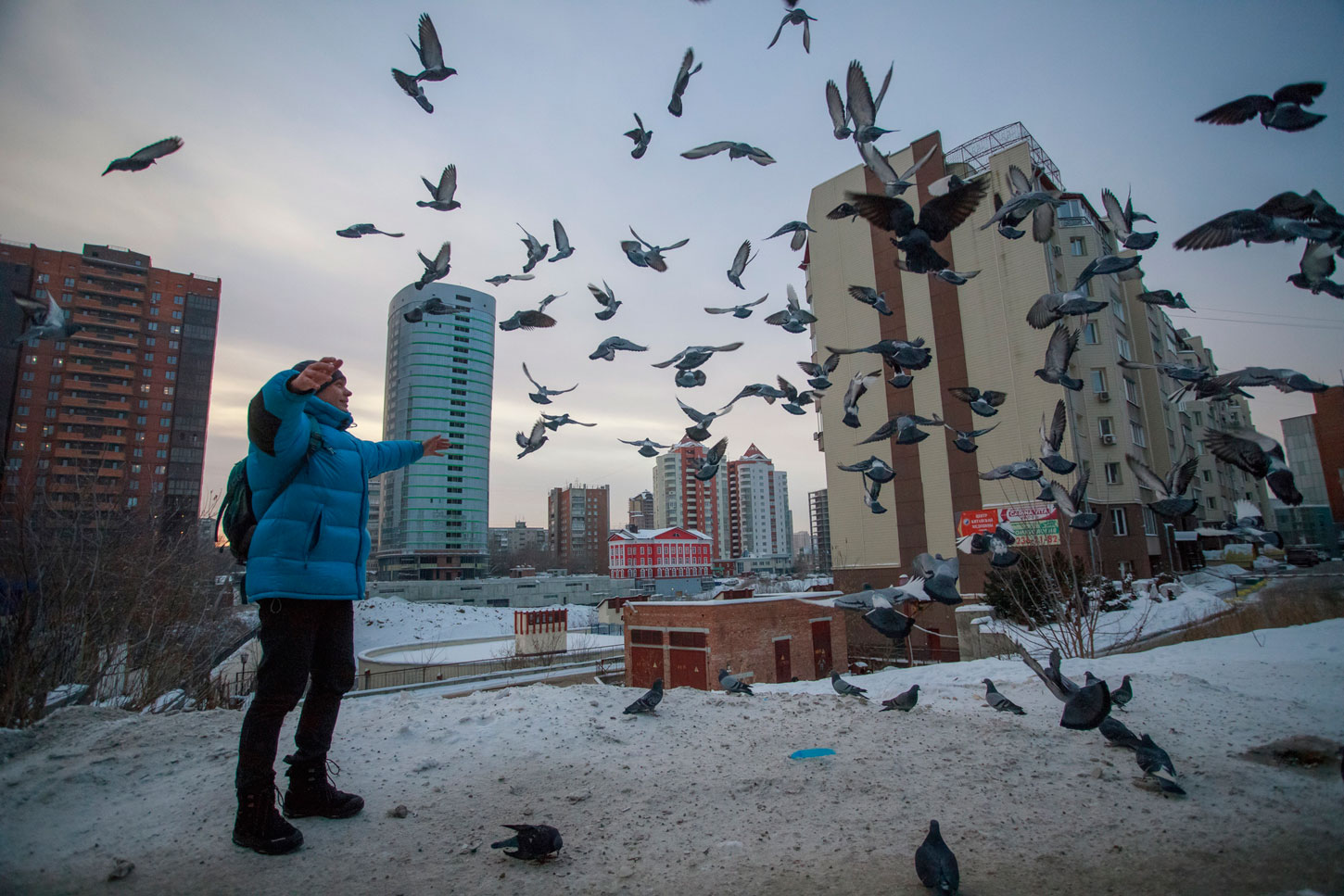 On the Shortest Day: The Northern Prairie + Siberia, by W. Scott Olsen + Valeriy Klamm