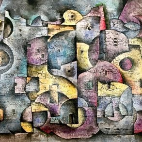 But You Could Laugh at Our Hopelessness: Poem by Nano Taggart and Painting by Andrew Marvick