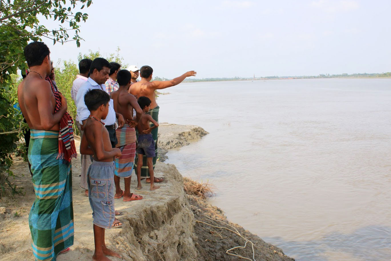 Residents of coastal Bangladesh