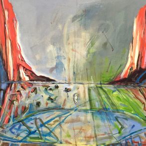 Dams, Heroic and Doomed: Paintings by Judith Belzer