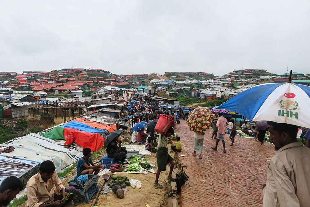 Moving forward in the refugee camp