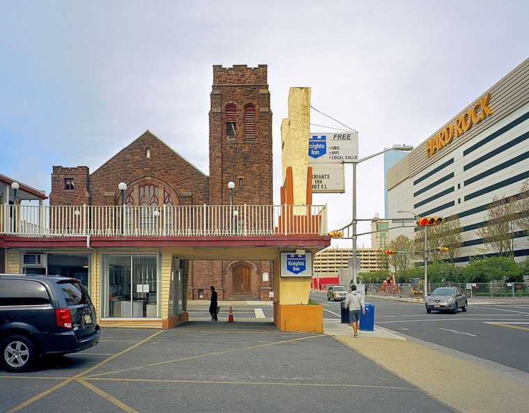 Knights Inn across from former Trump Taj Mahal