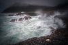 Stormy Oregon coast