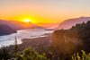 Columbia River at sunrise