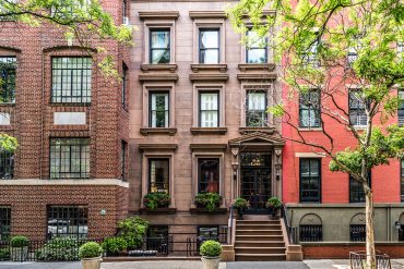 Rowhouses in Brooklyn, NYC