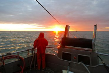 Fisherman on deck