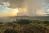 Chihuahuan Desert rainstorm