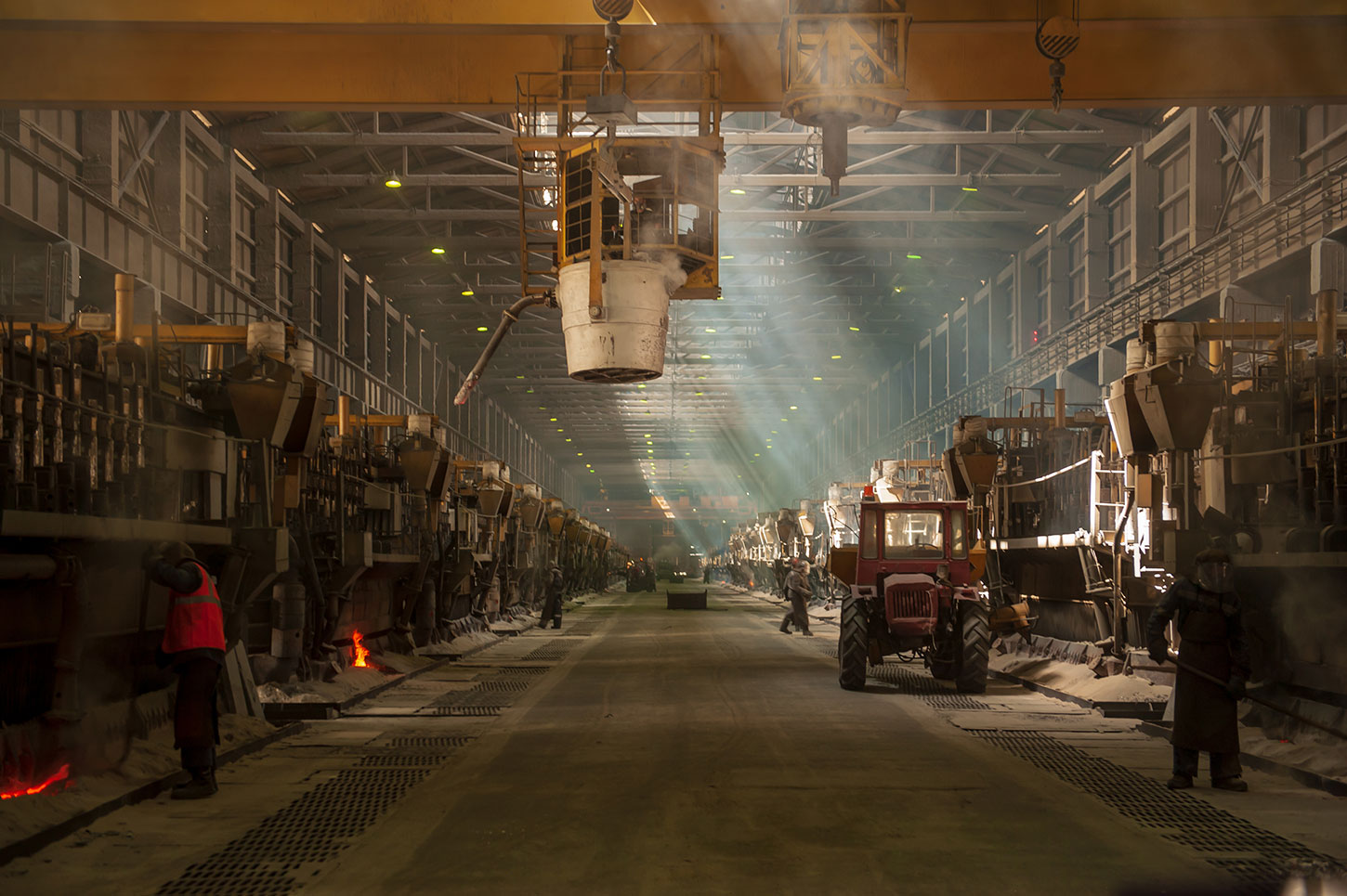 Aluminum smelter