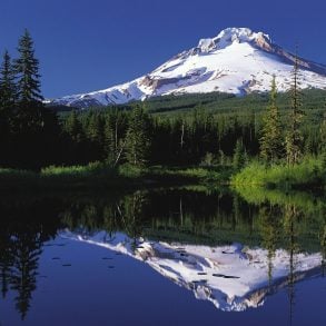 Mountain Hood and Trillium Lake