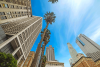 Looking up in downtown Los Angeles