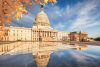 U.S. Capitol in autumn