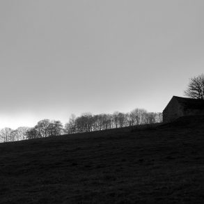 Barn in landscape