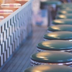 Stools at a diner