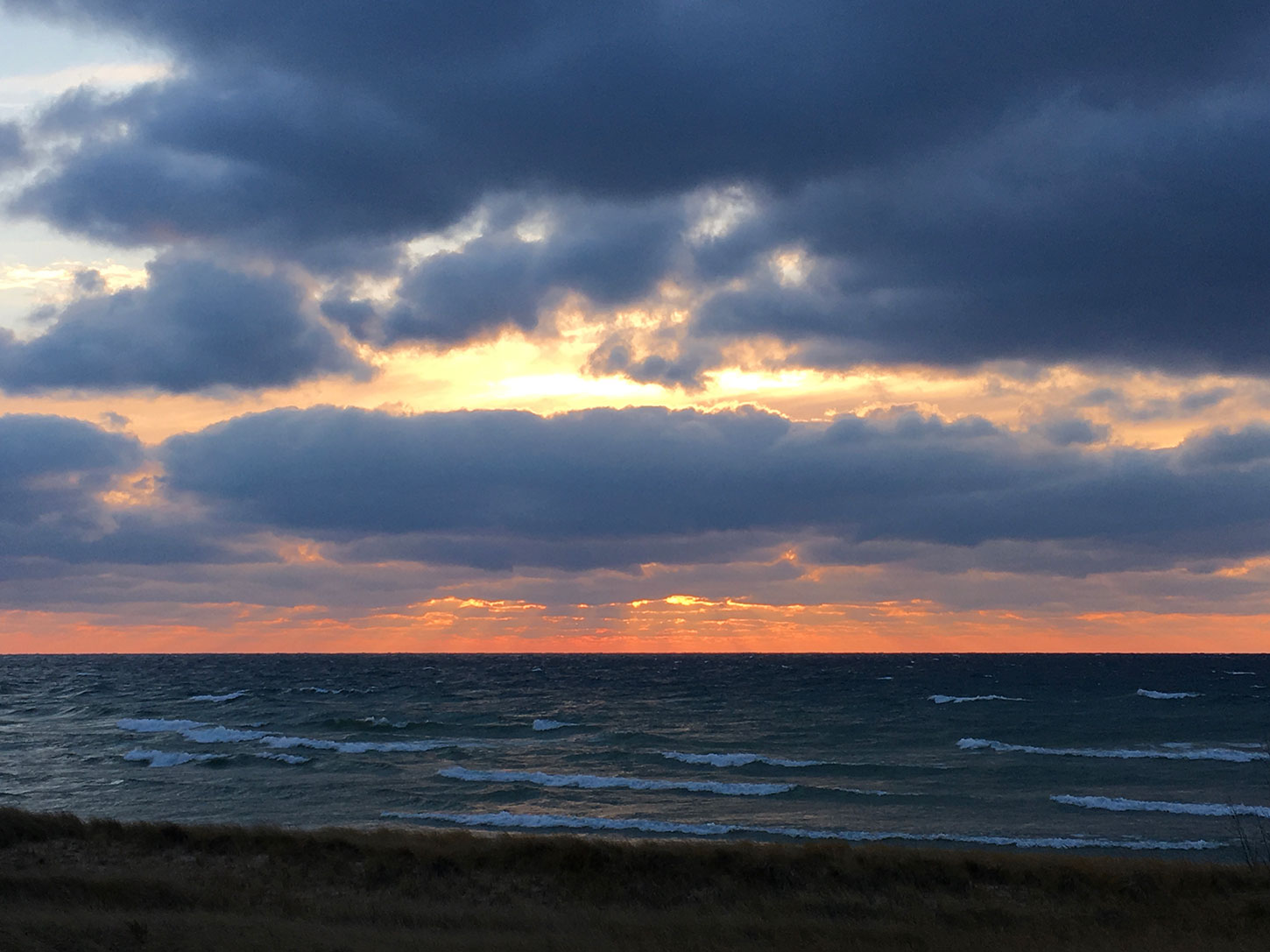 Lake Michigan sunset