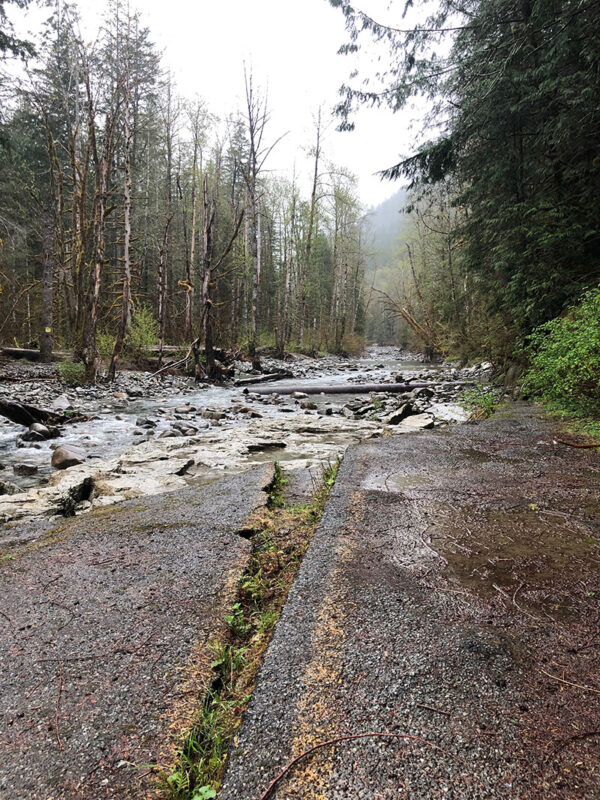 Washout. Photo by Claire Thompson.