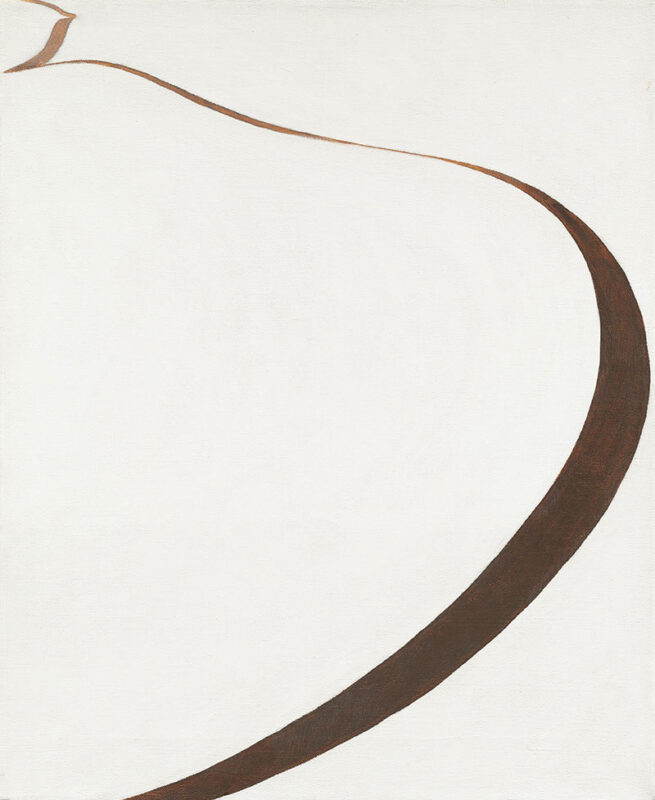 Winter Road I, by Georgia O'Keeffe