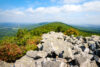 The view from atop Hawk Mountain, Pennsylvania