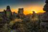 Chiricahua National Monument at sunset