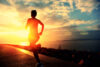Woman running