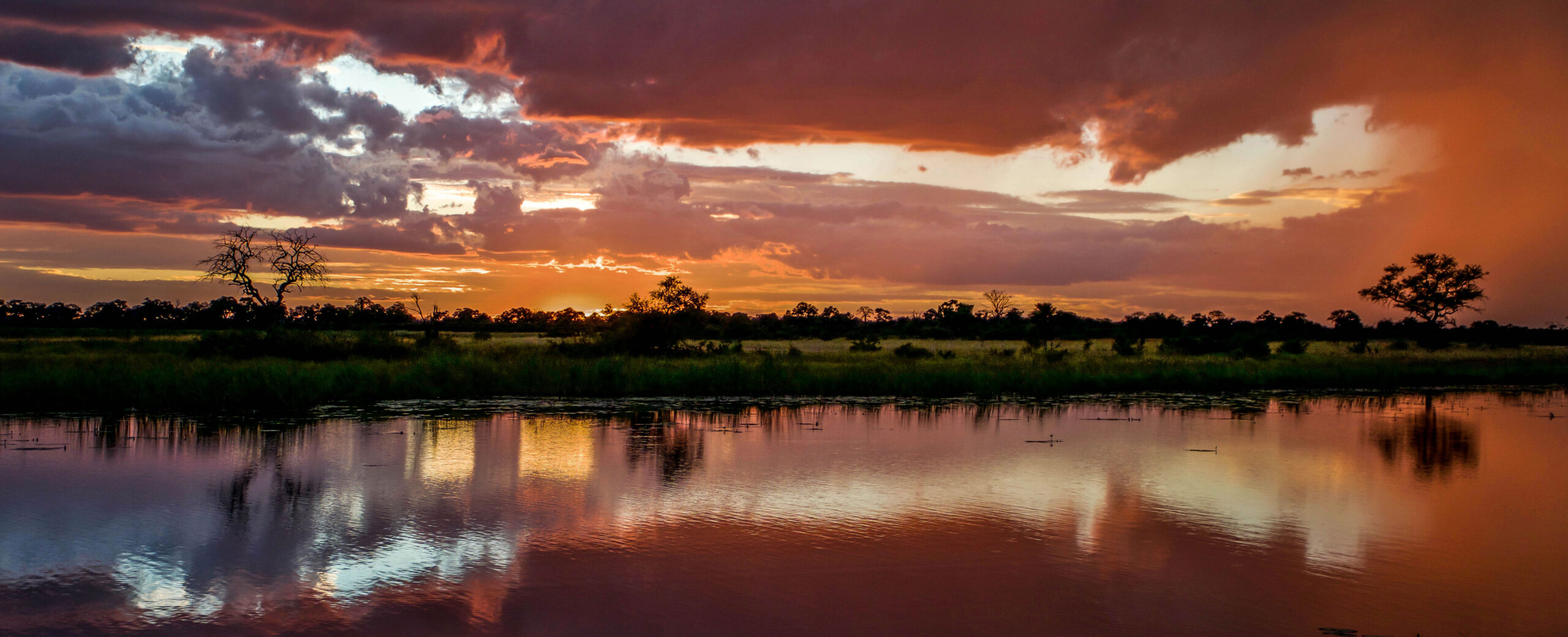 Sunset over the Caprivi