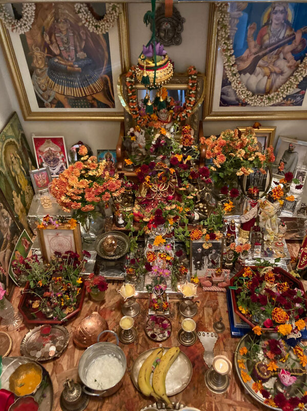 Ajji's prayer room
