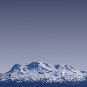Mountain, sky