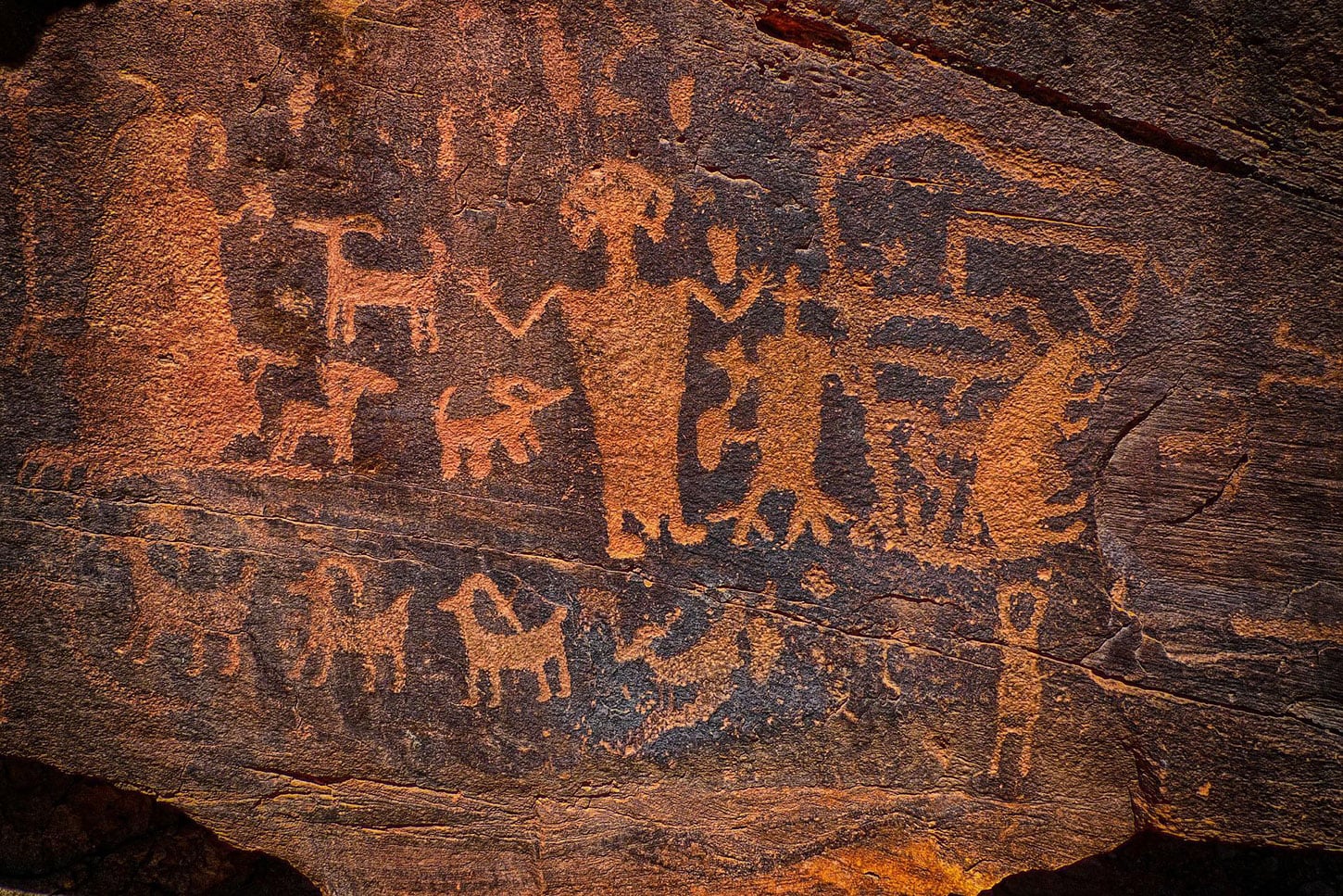 Petroglyphs in Utah