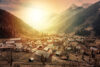 Kashmir mountain village