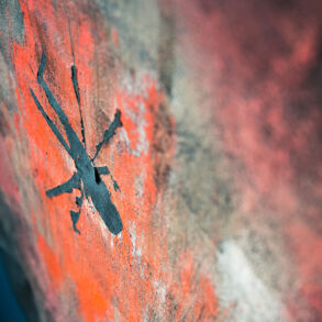 Painting with helicopter