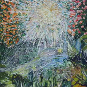 Solomon's Nectar: Painting by Bethann Parker