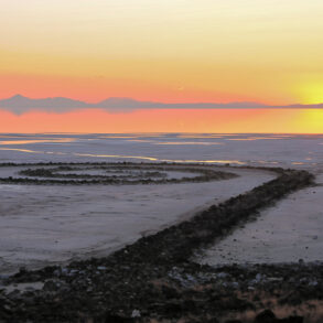 Spiral Jetty, Great Salt Lake