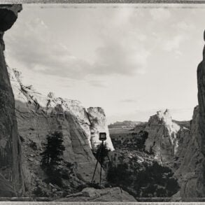 My Camera at the Head of Sinbad, San Rafael Swell, Utah 5/22/93, by Mark Klett