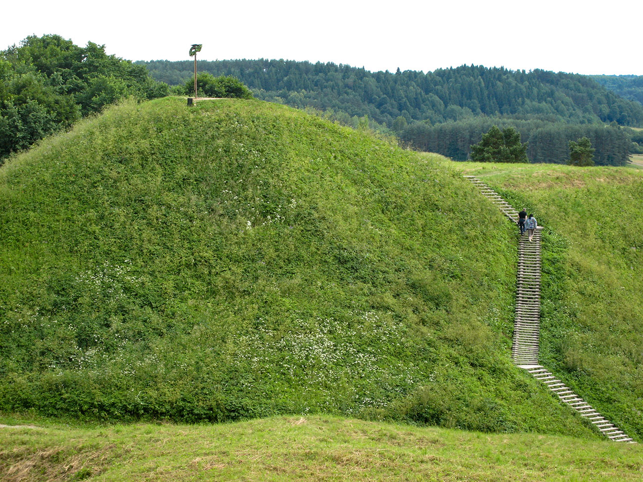 Hill fort at Kernavė, Lithuania